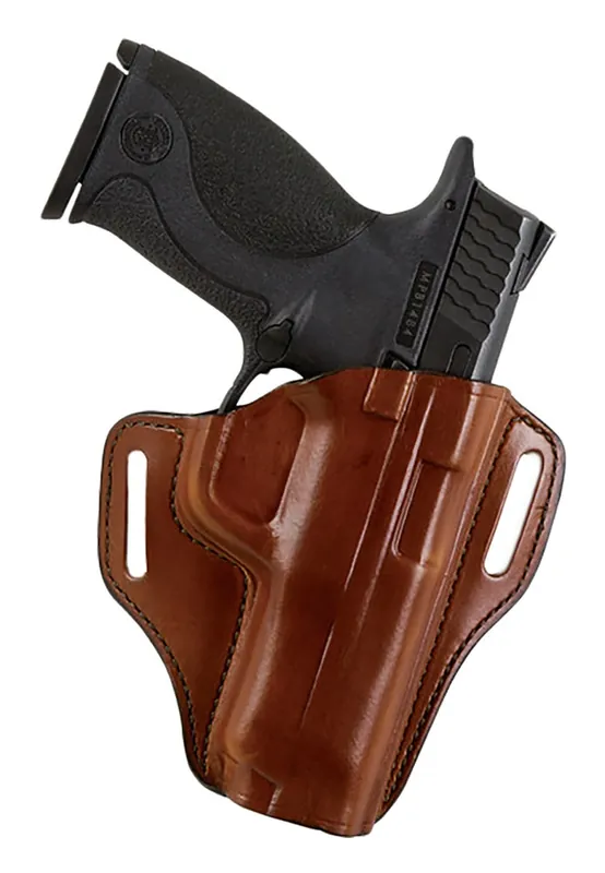 Bianchi Remedy OWB Tan Leather Fits Ruger LCR 38 Belt Slide Mount RH