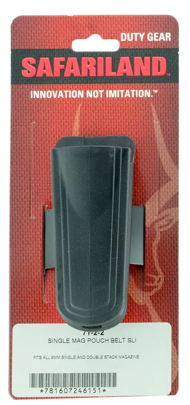 Safariland Double 9mm Luger/40 S&W Single Stack Polymer Black