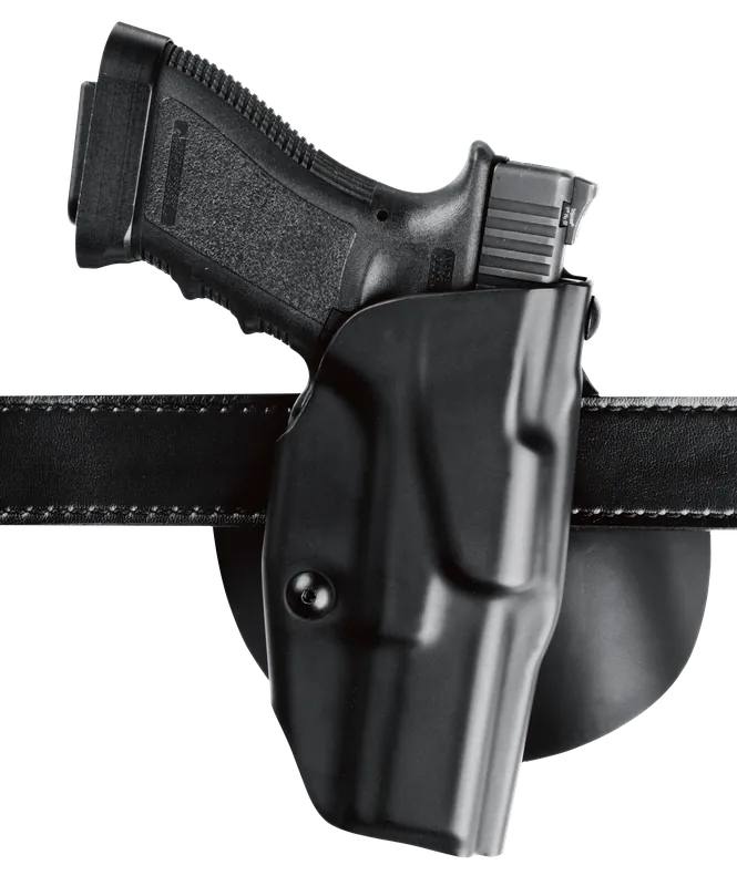 Safariland 63782832411 ALS Paddle Holster Black SafariLaminate Belt fits Glock 19,23 w/Surefire X300 Right Hand