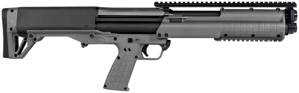 Kel-Tec KSGGY KSG 12 Gauge 3" 18.50" 14+1 Overall Tactical Gray Fixed Bullpup Stock Includes Picatinny Rail