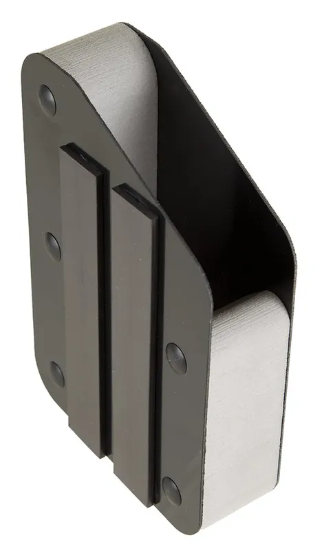 BenchMaster WeaponRac Single Pistol Universal Handgun Magnetic Metal Black