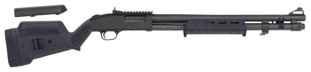 Mossberg 51773 590A1 Tactical 12 Gauge 3" 8+1 20" Parkerized Heavy-Walled Barrel Black Rec Black Fixed Magpul SGA/MOE Stock Right Hand