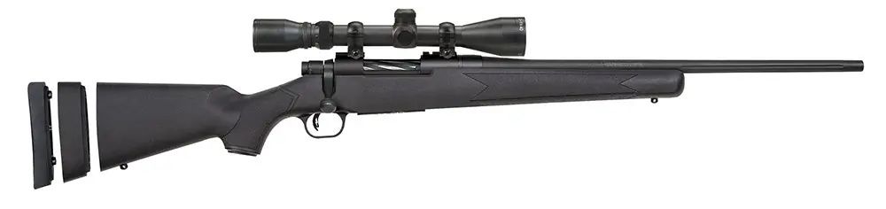 Mossberg Patriot Super Bantam 7mm-08 Rem. Youth Rifle 20" Black w/3-9x40mm Scope 27853