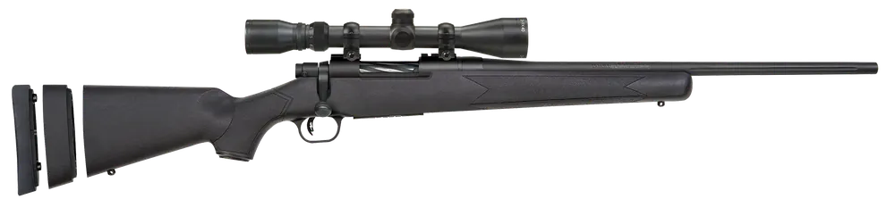 Mossberg Patriot Super Bantam Youth 308 Win 5+1 20" Blued Fluted Barrel Blued Rec Synthetic Stock 3-9x40mm Scope 27867