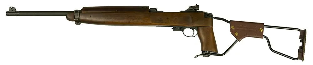 Inland MFG M1A1 Paratrooper Carbine 30 Carbine Rifle 18" Walnut ILM150