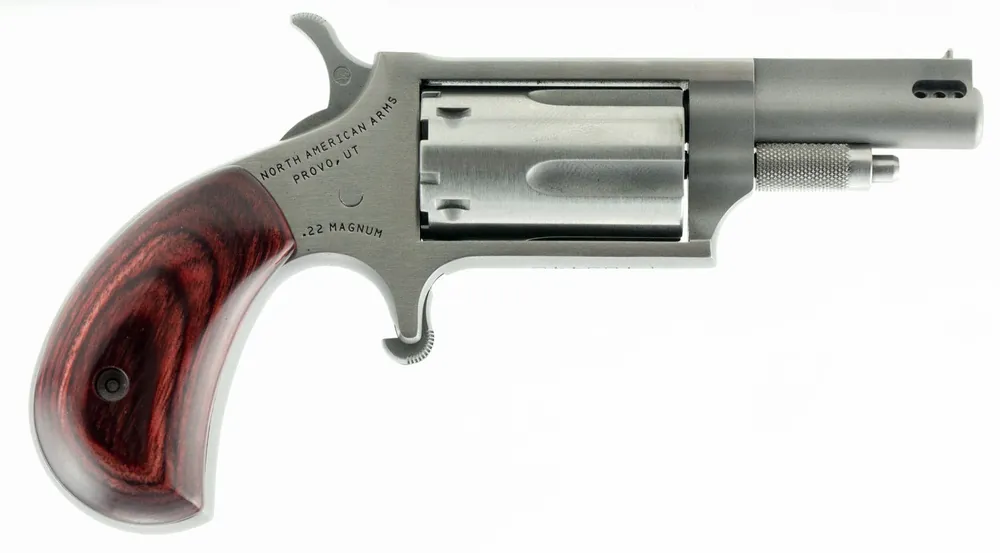 North American Arms Mini-Revolver 22 LR 1.63" 5+1 Stainless Steel