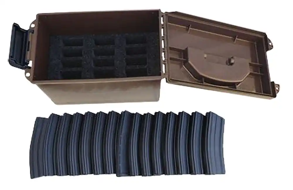 MTM Case-Gard Tactical Mag Can 5.56x45mm NATO AR Platform Flat Dark Earth Polymer