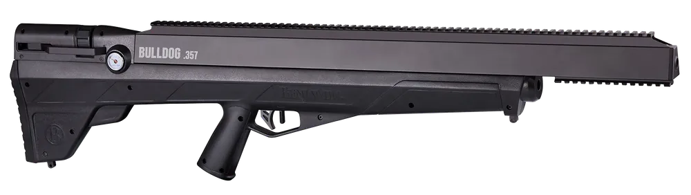 Benjamin BPBD3S Bulldog PCP 357 Pellet 10rd Black Rec/Barrel Black Fixed Bullpup Stock