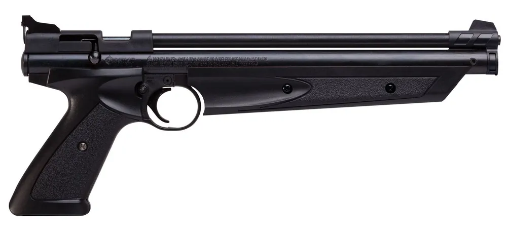 Crosman P1377 American Classic Pump 177 Pellet,177 BB 1rd Black Frame Black Polymer Grip