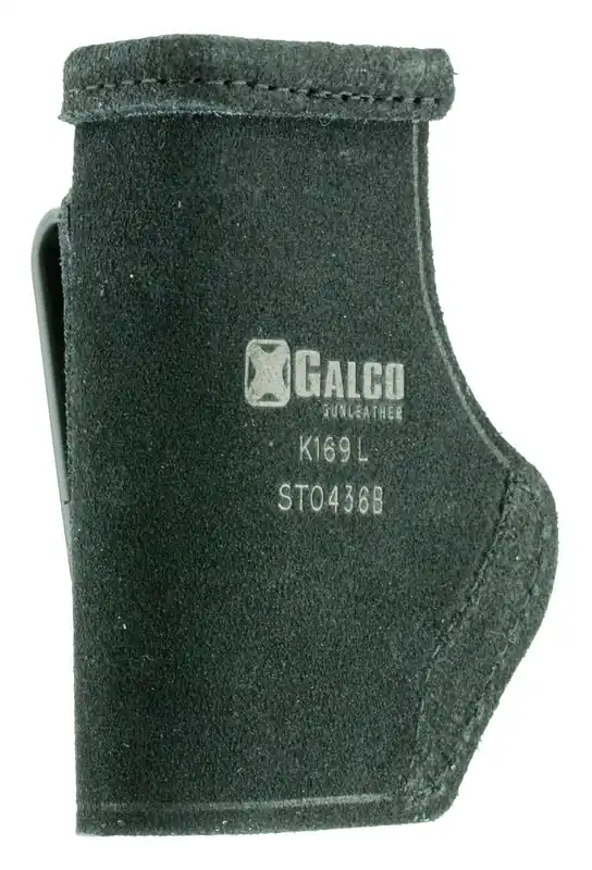 Galco Stow-N-Go Black Leather IWB Ruger LCP RH