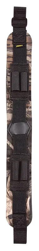 Allen Yukon Sling made of Mossy Oak Break-Up Country Neoprene with 20.10" OAL, Adjustable Design & 4 Cartridge Loops for Rifles
