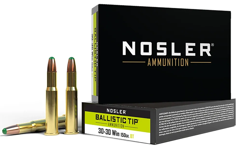 Nosler Ballistic Tip 30-30 Win 150 Gr. Round Nose Ballistic Tip 20/Box