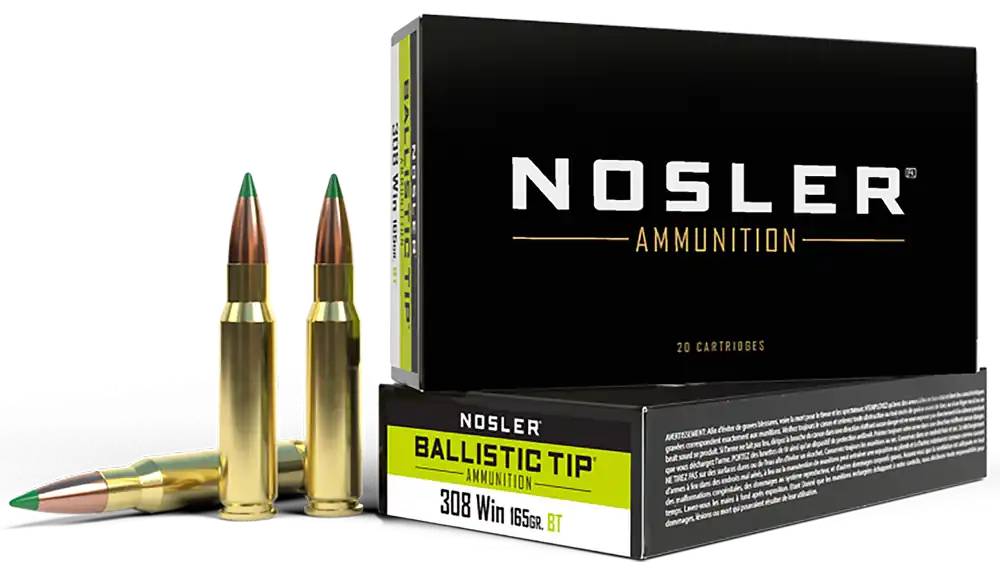 Nosler Ballistic Tip 308Win 165gr 20rd