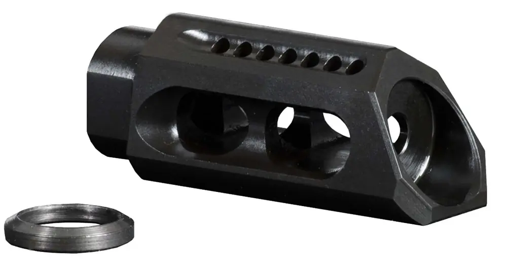 Yankee Hill Slant Muzzle Brake with 1/2"-28 tpi Threads & 2.50" OAL for 5.56x45mm NATO AR-Platform