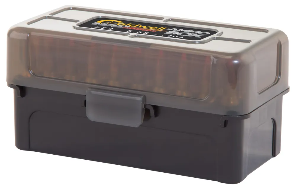 Caldwell Mag Charger Ammo Box 223 Rem-204 Ruger Brown Polymer 50rd