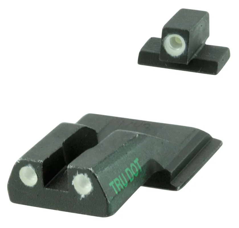 Meprolight USA Mepro Tru-Dot Fixed Sights Self-Illuminated Green Tritium Front & Rear with Black Frame for S&W M&P Shield