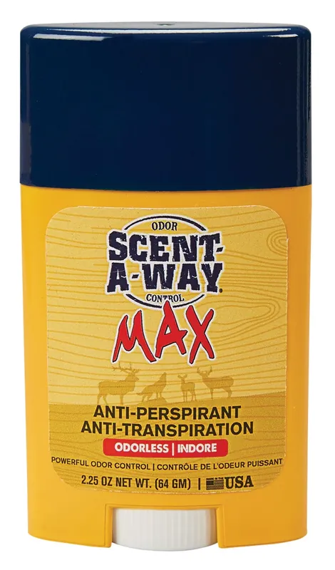 Scent-A-Way Max Antiperspirant Odor Eliminator Odorless 2.25 oz