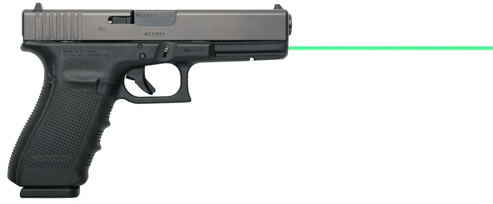 LaserMax Guide Rod Laser 5mW Green Laser with 520nM Wavelength & Made of Aluminum for Glock 20, 21, 41 Gen4