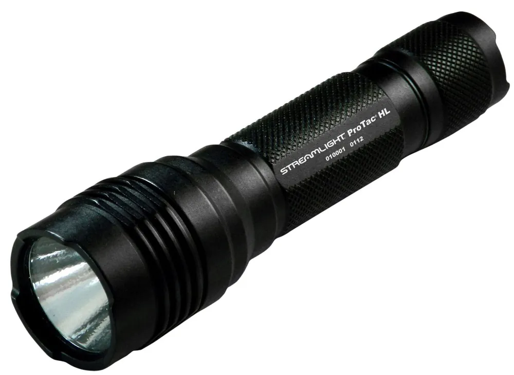 Streamlight ProTac HL USB Black Anodized Aluminum White LED 65/380/1000 Lumens 219 Meters Range