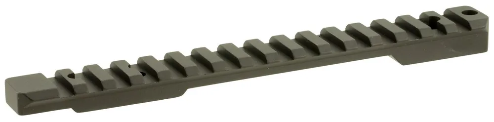 Talley Picatinny Rail with Extension 20 MOA For Remington 700 Short Acton Black Matte Finish