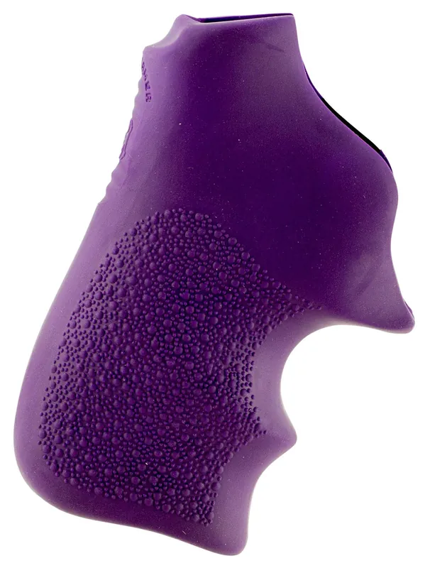 Hogue Tamer Cushion Purple Rubber Grip with Finger Grooves for Ruger LCR, LCRx