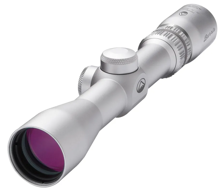 Burris Handgun Nickel 2-7x 32mm 1" Tube Plex Reticle