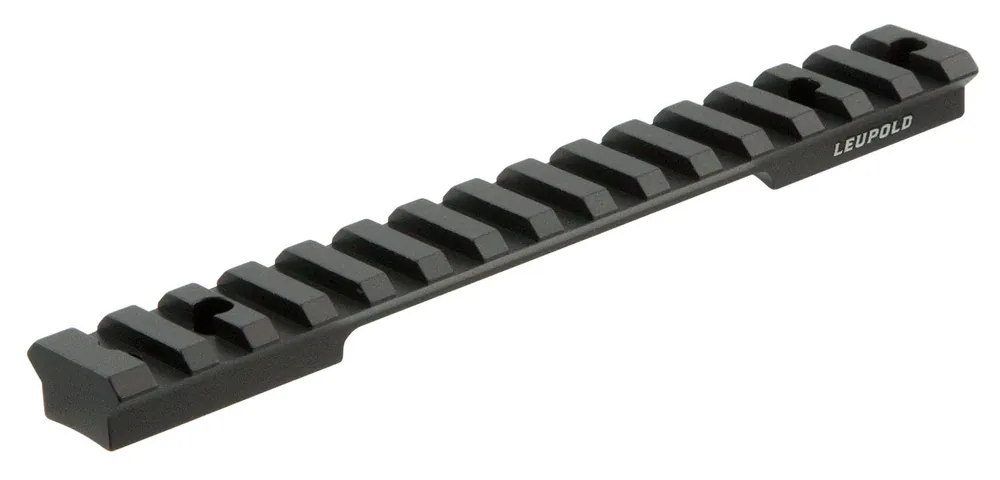 Leupold BackCountry Base Matte Black Weatherby Mark V LT Cross-Slot Aluminum Rifle