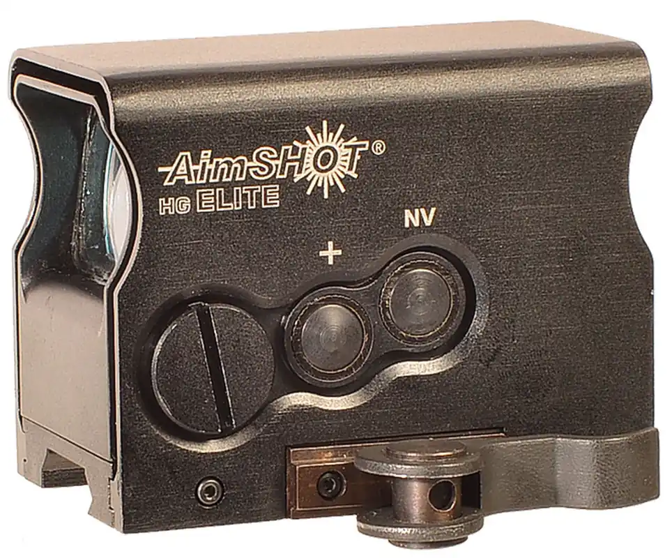 AimShot HG Elite 1x 34mm Green Crosshair Reticle Dot