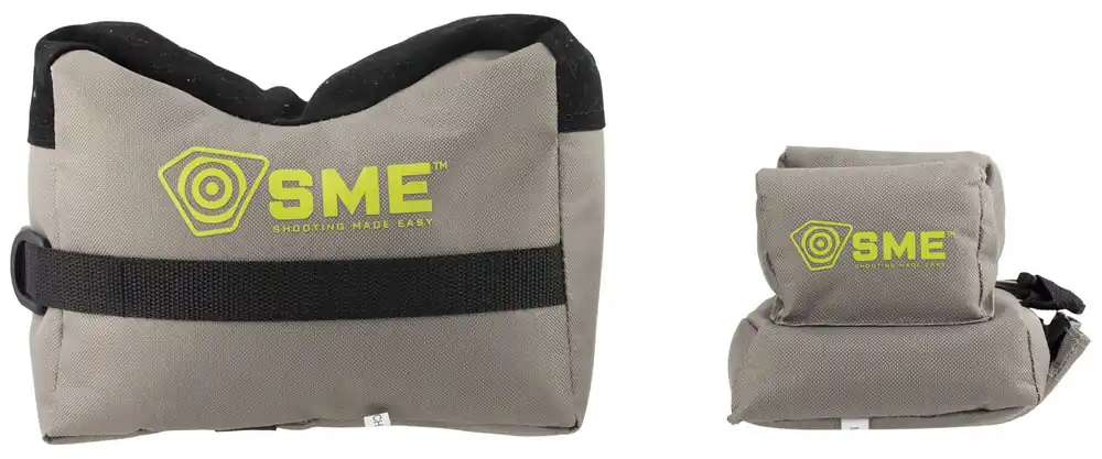 SME Front & Rear Gun Rest Filled Shooting Bag