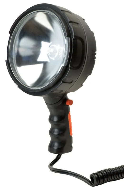 Cyclops Seeker Pro 1500 Lumens Red/White Halogen Black ABS Polymer