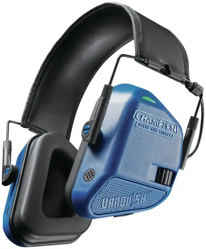 Champion Targets Vanquish Electronic Hearing Muff 22 dB Over the Head