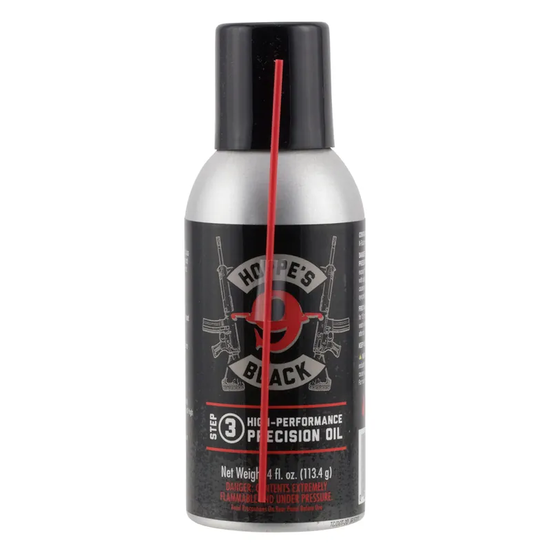 Hoppe‘s Black Precision Oil Cleans, Lubricates, Prevents Rust & Corrosion Aerosol