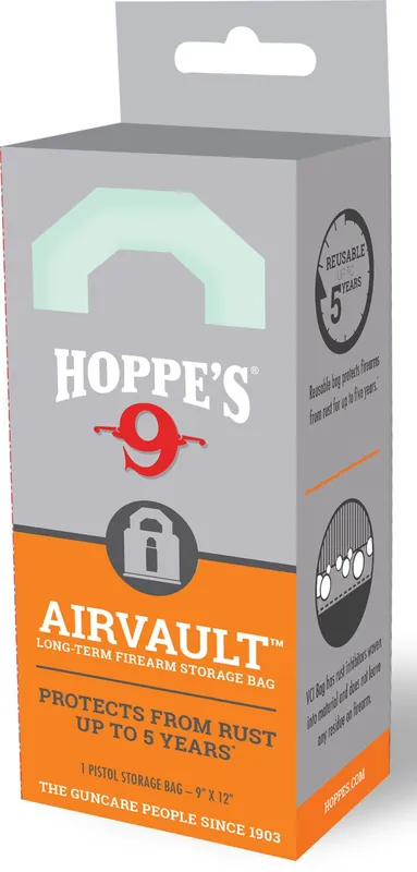 Hoppe‘s HVCIS Air Vault Storage Bag Pistol 9 x 12""