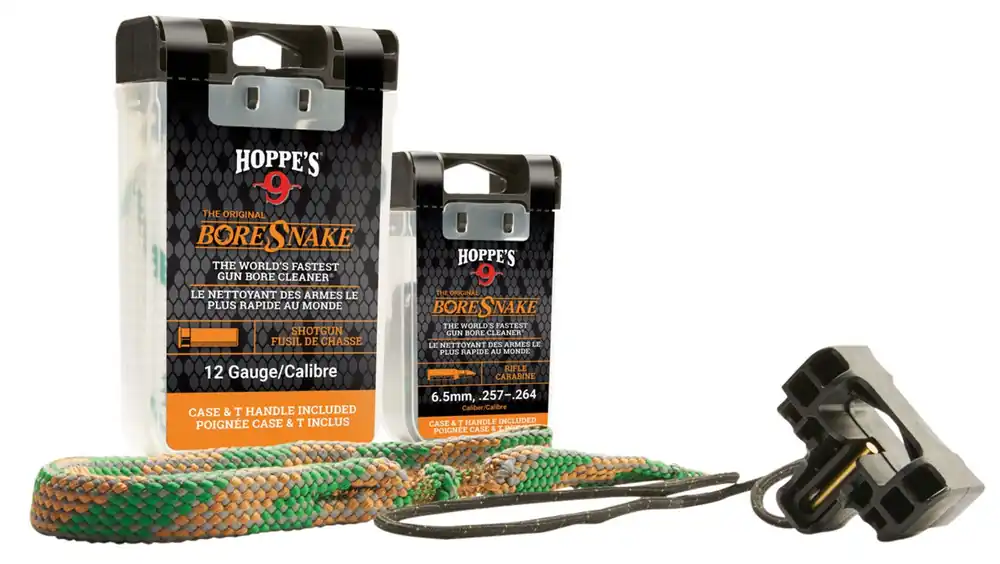 Hoppe‘s BoreSnake Den 9mm Rifle Firearm Bronze Bristles
