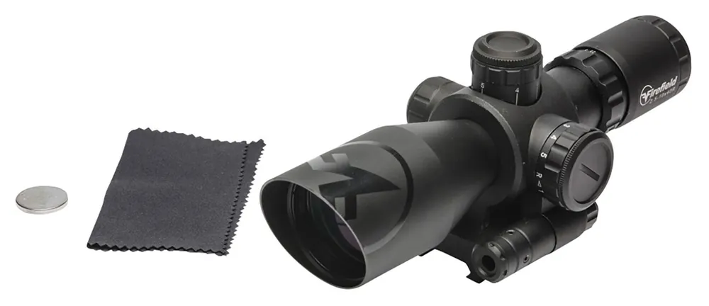 Firefield Barrage w/Red Laser Matte Black 2.5-10x40mm