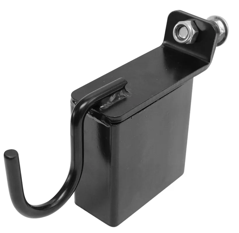 Birchwood Casey 2-In-1 Gong Hanger Black Lumber Post Steel Lumber Post Mount