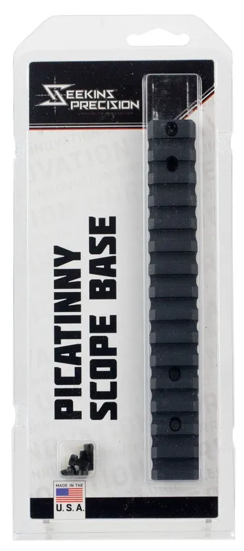 Seekins Precision MOA Scope Base 6 with 20MOA Remington 700 Short Action 1-Piece Black Matte Anodized