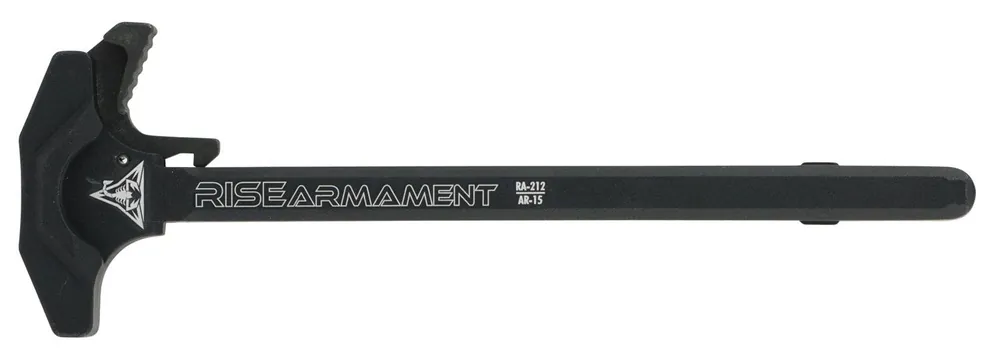 Rise Armament Extended Charging Handle AR-15 Black 7075 Aluminum