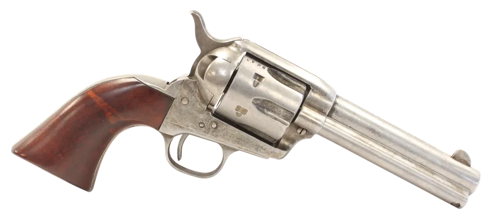 Taylors & Company 555111 1873 Cattleman 45 Colt (LC) Caliber with 4.75" Barrel, 6rd Capacity Cylinder, Overall Antique Finish Steel & Walnut Grip