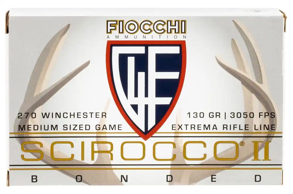 Fiocchi Hyperformance 270 Win 130 gr Scirocco II 20 Bx
