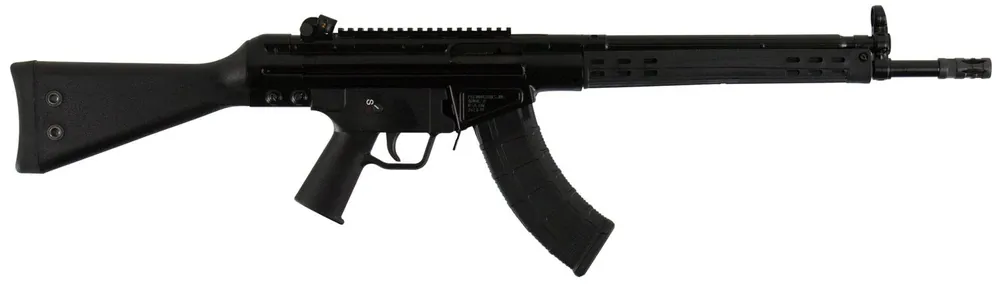 PTR 32 KFR PTR 200 7.62x39mm Rifle 30+1 16" Threaded Bull Barrel w/Flash Hider Polymer Furniture Picatinny Rail Black PTR 200