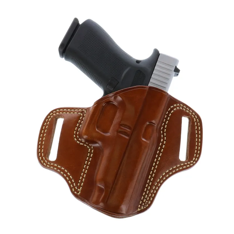 Galco Combat Master Tan Leather Belt Ruger SP101 2.25" RH