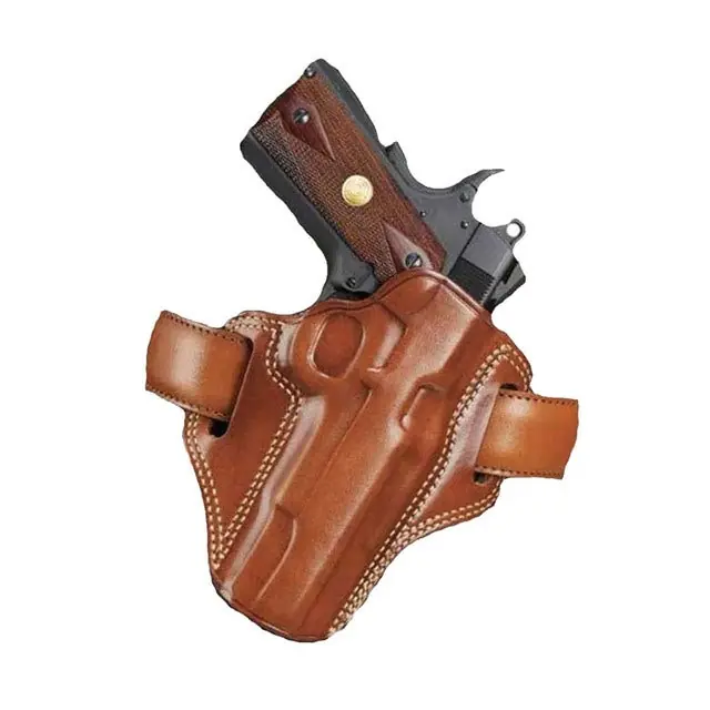 Galco Combat Master Tan Leather Belt S&W N Frame RH