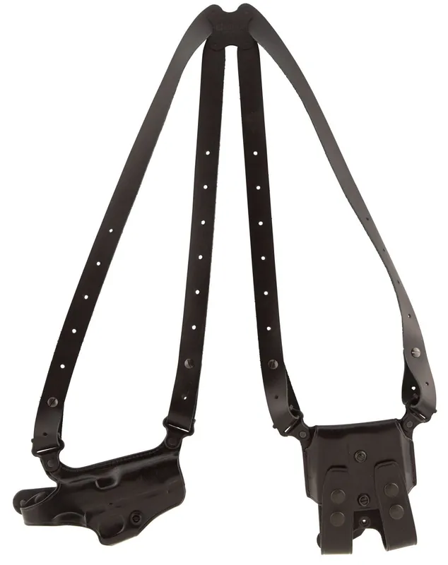 Galco Miami Classic II Shoulder System Black Leather S&W Shield 3" 9/40 RH
