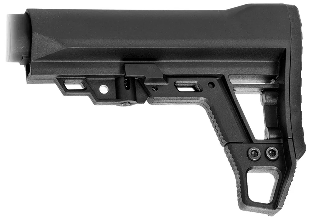 Aim Sports Advanced Modular Stock 6 Position Black Synthetic for AR-15, M4