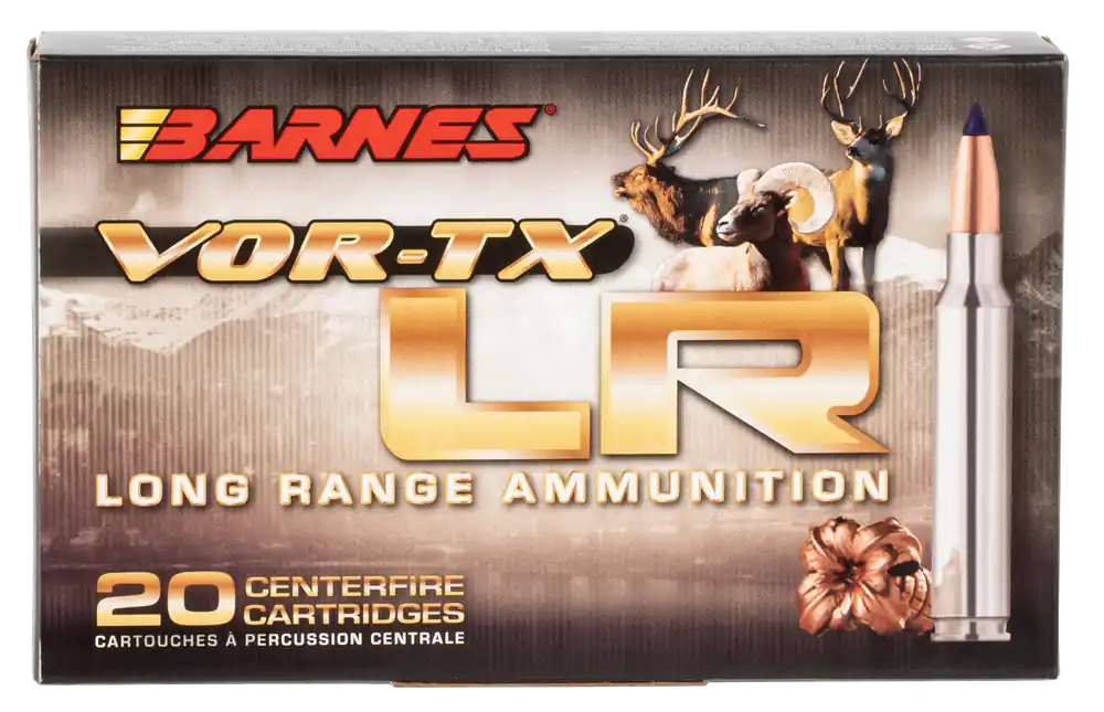 Barnes Bullets VOR-TX LR 6mm Creedmoor 95 Gr 3150 fps LRX Boat-Tail 20/Box