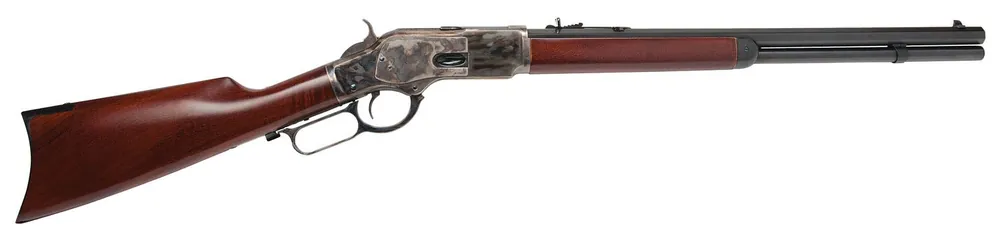 Cimarron 1873 Short Rifle 45 Colt Rifle 20" Blued/Wood CA281