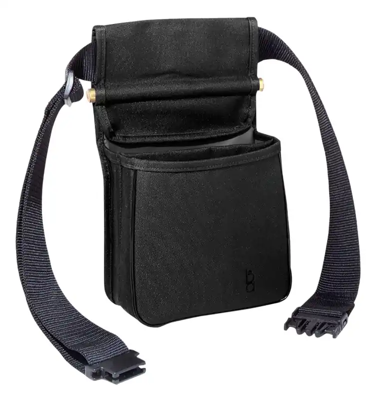 Bob Allen Original Divided Shell Pouch 50 Rounds Black Nylon 26"-50"