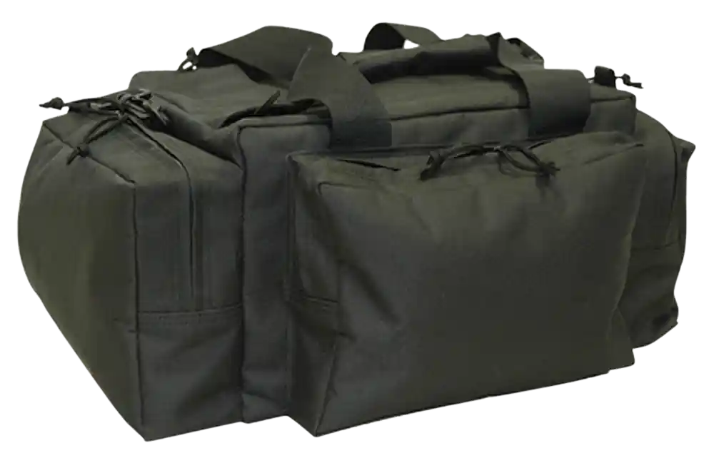 Bob Allen 79014 Max-Ops Tactical Range Bag Water Resistant Coated Black Polyester