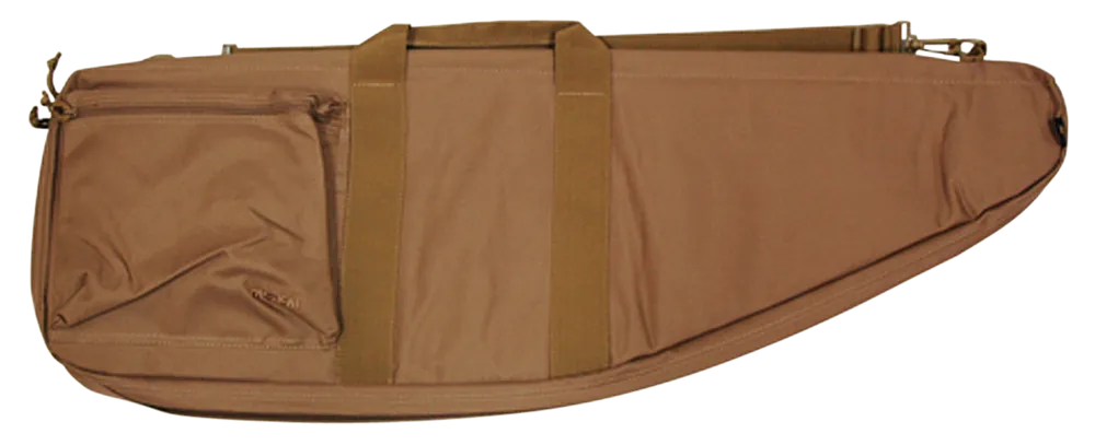 Bob Allen Max-Ops Tactical Rifle Case Water Resistant Tan Polyester